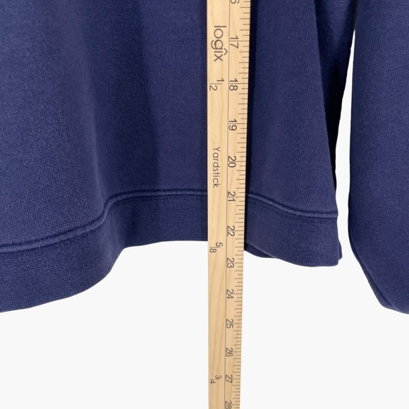 Vintage Adidas Terrycloth Front Logo Blue Wash Sweater - Picture 8 of 9